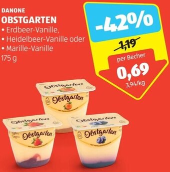 Hofer DANONE OBSTGARTEN 175 g Angebot