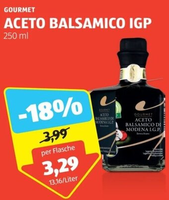 Hofer GOURMET ACETO BALSAMICO IGP 250ml Angebot