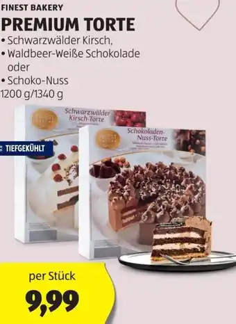 Hofer FINEST BAKERY PREMIUM TORTE 1200 g/ 1340 g Angebot