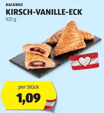 Hofer BACKBOX KIRSCH-VANILLE-ECK per Stück 105 g Angebot