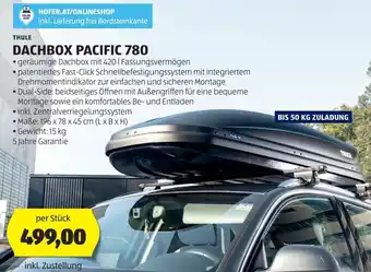 Hofer THULE DACHBOX PACIFIC 780 Angebot