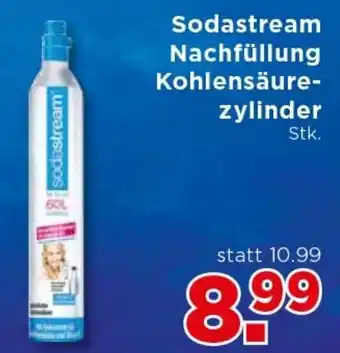 Unimarkt Sodastream Nachfüllung Kohlensäure-Zylinder Angebot