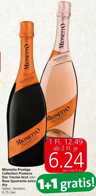 Spar Prestige collection prosecco Angebot