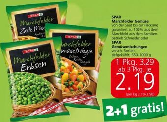 Spar Marchfelder gemüse Angebot
