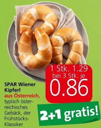 Eurospar Wiener kipferl Angebot