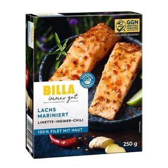 Billa Lachs mariniert Angebot