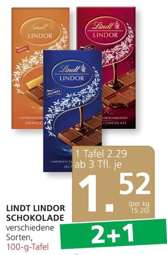 SPAR Gourmet Lindor tafel Angebot