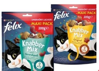 Interspar Felix knabber mix katzensnacks Angebot
