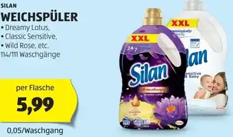 Hofer SILAN WEICHSPÜLER per Flasche Angebot