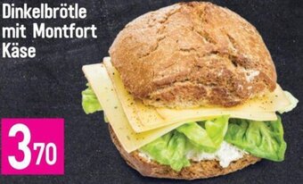 Sutterlüty Dinkelbrötle mit Montfort Käse Angebot