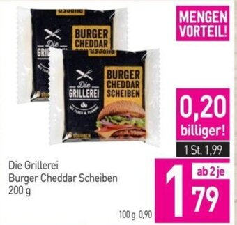 Sutterlüty Die Grillerei Burger Cheddar Scheiben 200 g Angebot