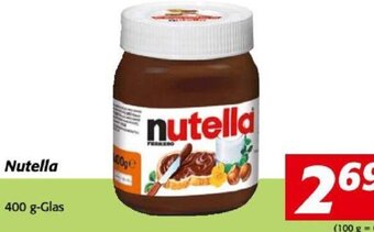 Nah&Frisch Nutella 400 g-Glas Angebot