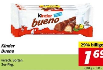 Nah&Frisch Kinder Bueno versch. Sorten 3er-Pkg. Angebot