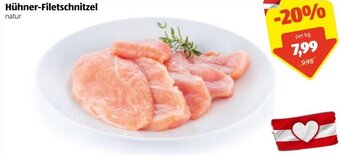 Hofer Hühner-Filetschnitzel Angebot