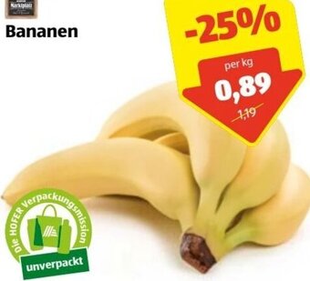 Hofer Bananen Angebot