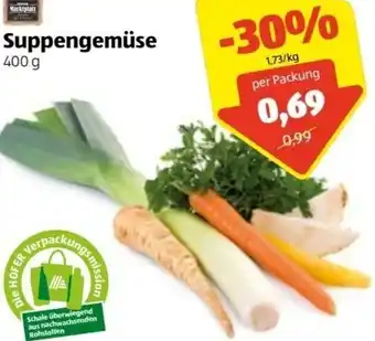 Hofer Suppengemüse 400g Angebot