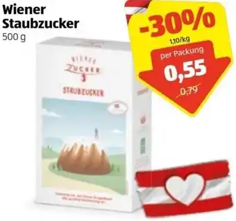 Hofer Wiener Staubzucker 500g Angebot