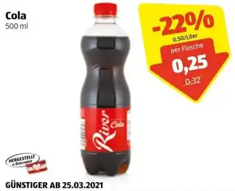 Hofer Cola 500ml Angebot