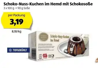 Hofer Schoko-Nuss-Kuchen Im Hemd Mit Schokosoße Angebot