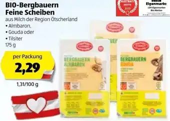 Hofer Bio-Bergbauern Feine Scheiben 175g Angebot