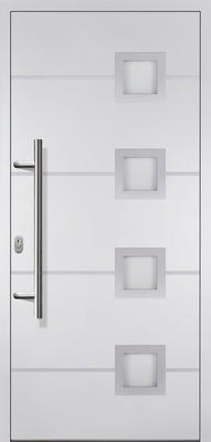 Hornbach Haustür safety therm mit vsg glas modell 1 weiß 108x208 cm din links rc2 inkl.griff/drücker Angebot