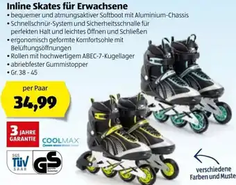 Hofer Inline Skates Für Erwachsene Angebot