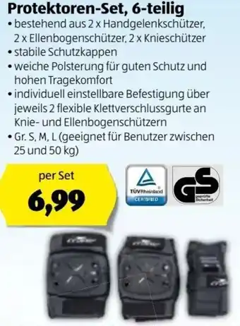 Hofer Protektoren-Set, Angebot