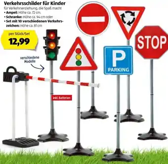 Hofer Verkehrsschilder Für Kinder 81cm Angebot