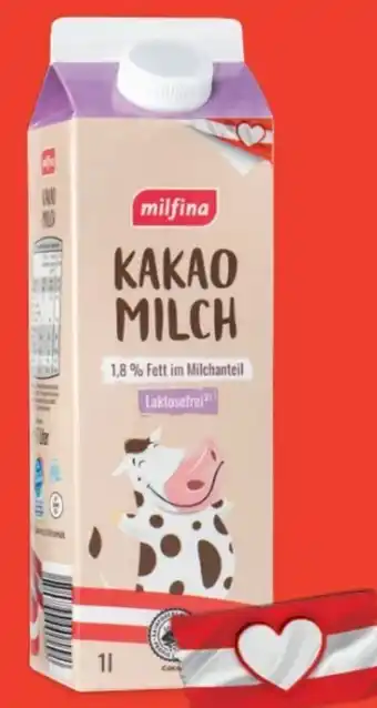 Hofer Kakao milch Angebot