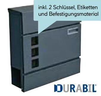Hellweg Briefkasten candy Angebot