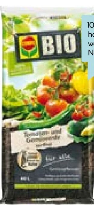 Hellweg Bio tomaten- & gemüseerde Angebot