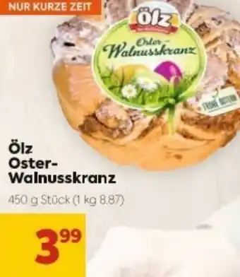 Billa Ölz Oster Walnusskranz 450g Angebot