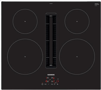 Media Markt Siemens eh611be15e, iq300, induktionskochfeld mit dunstabzug (592 mm breit, 522 tief) Angebot