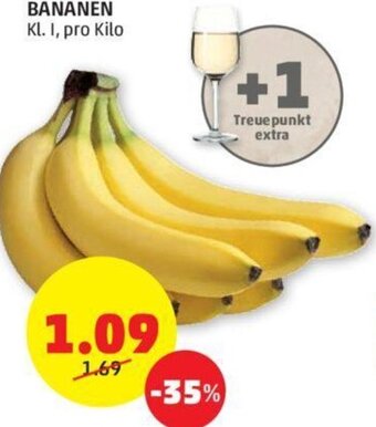 PENNY BANANEN Kl. I, pro Kilo Angebot