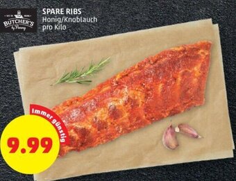 PENNY SPARE RIBS`Honig/Knoblauch pro Kilo Angebot