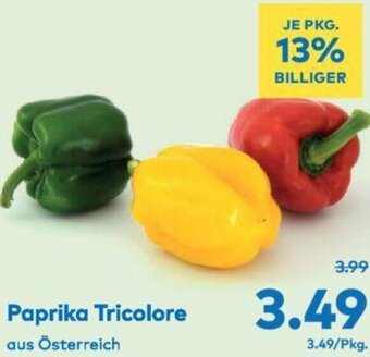 T&G Paprika Tricolore aus Österreich Angebot