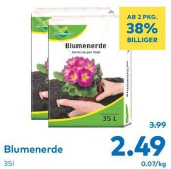 T&G Blumenerde 35l Angebot