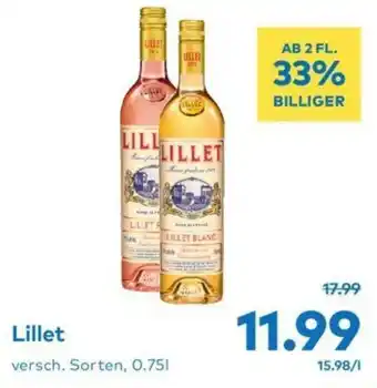 T&G Lillet versch. Sorten, 0.751 Angebot