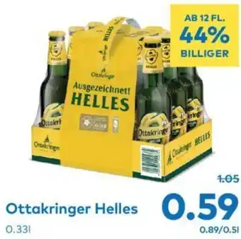 T&G Ottakringer Helles 0.33l Angebot