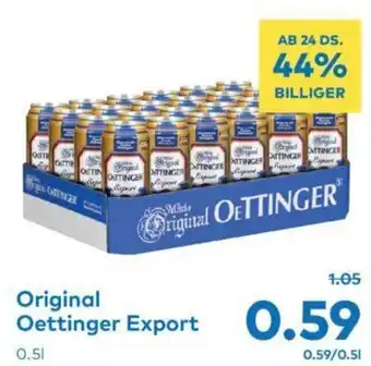 T&G Original Oettinger Export 0.5l Angebot