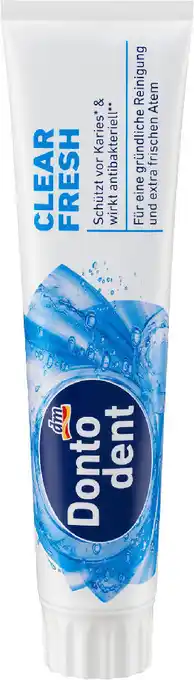 dm Dontodent clear fresh zahncreme Angebot