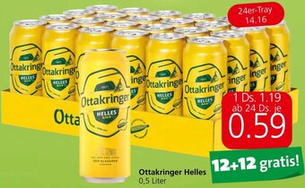 Spar Ottakringer Helles 0,5 Liter Angebot