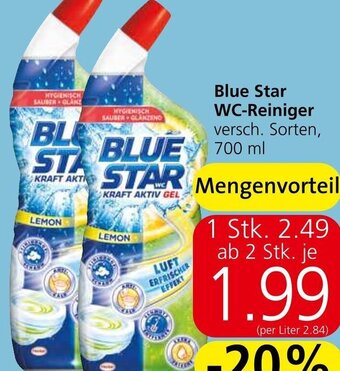 Spar Blue Star WC-Reiniger versch. Sorten, 700 ml Angebot