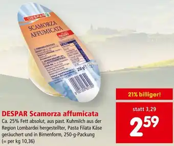 Interspar DESPAR Scamorza affumicata 250-g-Packung Angebot