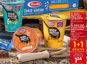Interspar Dr. Oetker High Protein Grießpudding, Dr. Oetker High Protein Pudding Salted Caramel Style Angebot