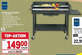 Metro Grillwagen Gastro Angebot