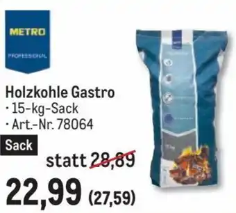 Metro Holzkohle Gastro • 15-kg-Sack Angebot