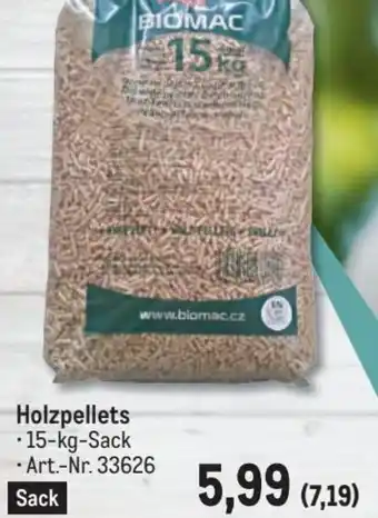 Metro Holzpellets • 15-kg-Sack Art.-Nr. 33626 Sack Angebot