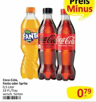 Kastner Coca-Cola, Fanta oder Sprite 0,5 Liter Angebot