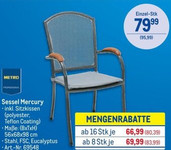 Metro Sessel Mercury Angebot